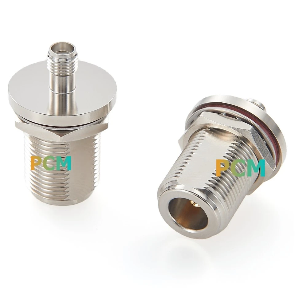 SMA Female To N-Type Female Panel Mount Adapter factory