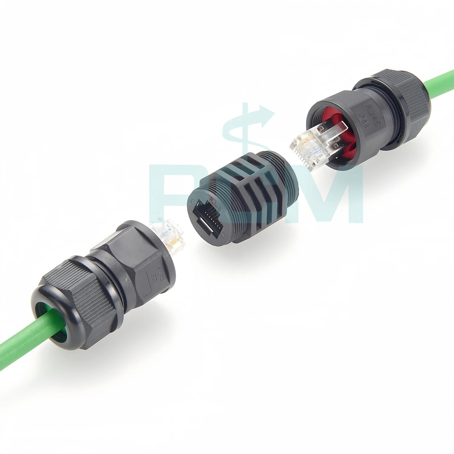 IP67 RJ45 coupler IP67 RJ45 coupler