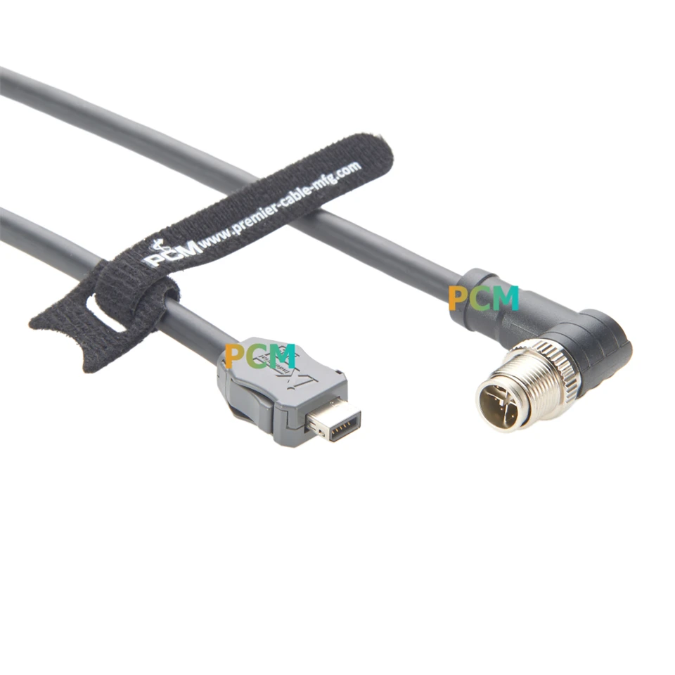 IX A Key To Right Angle M12 CATA6 STFP Cable suppliers