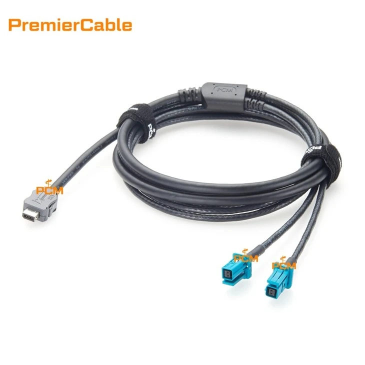 PCM-HD-0225 Industrial IX Plug to Dual MateNet Female Automotive Ethernet Cable