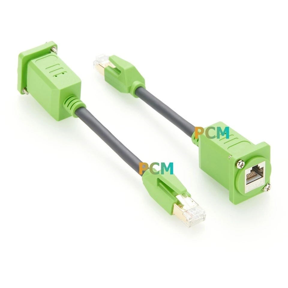 RJ45 D-Type Panel Mount CAT6 CAT8 Cable best