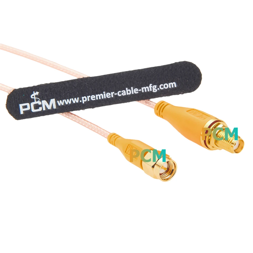 SMA To SMA Bulkhead Coaxial Cable RG316 suppliers