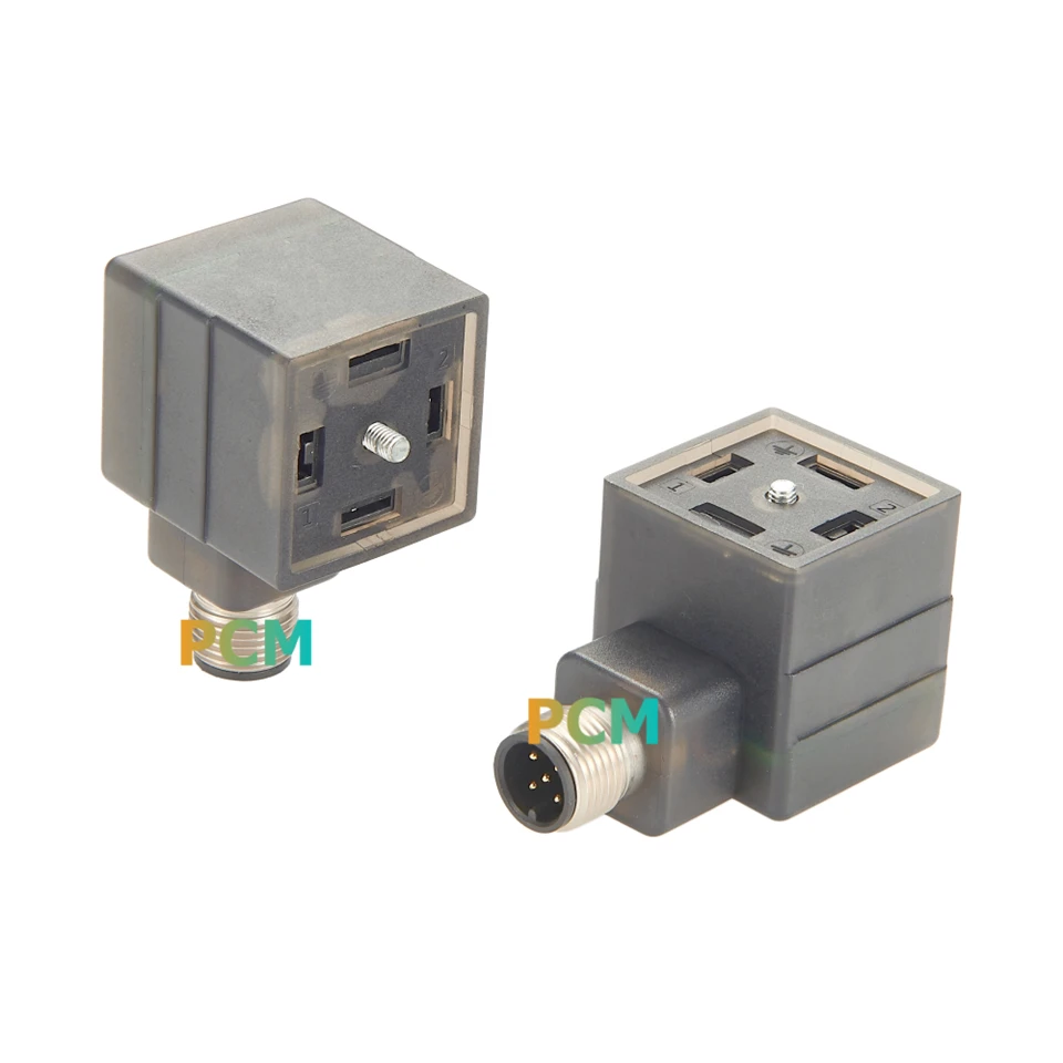 VAD 3C-4-1-M12-5 DIN Valve Adapter To M12