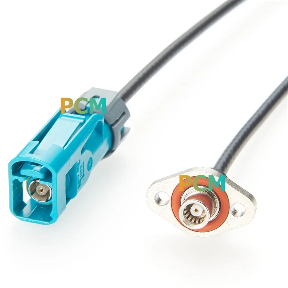Waterproof Fakra To SMB Flange Mount Cable factory